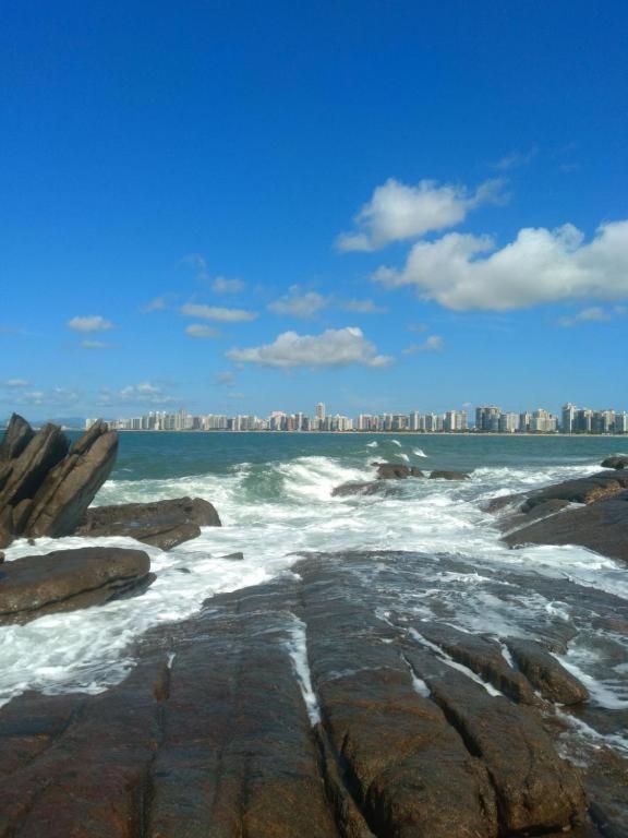 Flat Frente Mar Green Diamond Vila Velha  Eksteriør billede